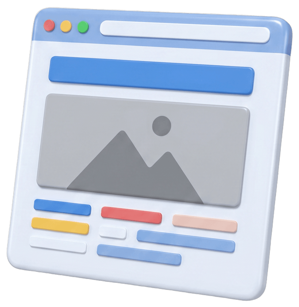 Fenêtre de navigateur 3D — voir les services