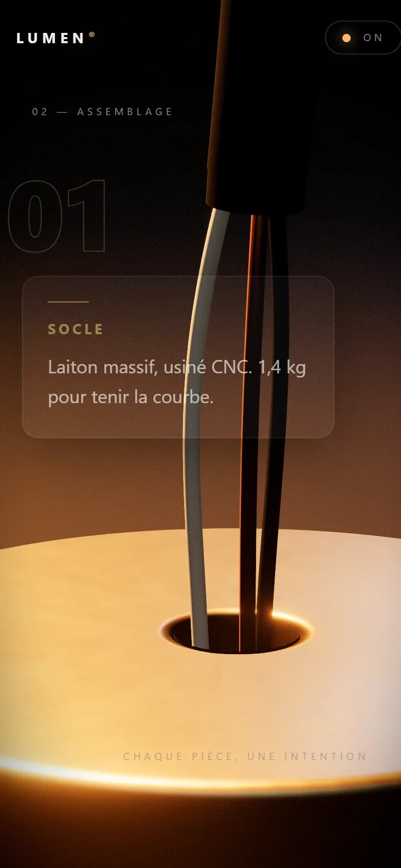 Aperçu du site LUMEN